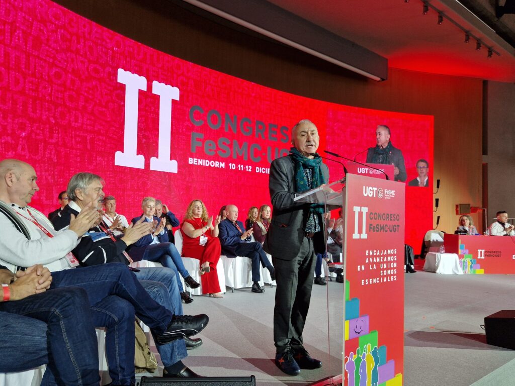 “La reducción de la jornada a 37,5 horas la vamos a trabajar por tierra, mar y aire”